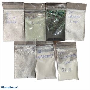 Revel Nail dip Powder 2tsp sample bags white/black